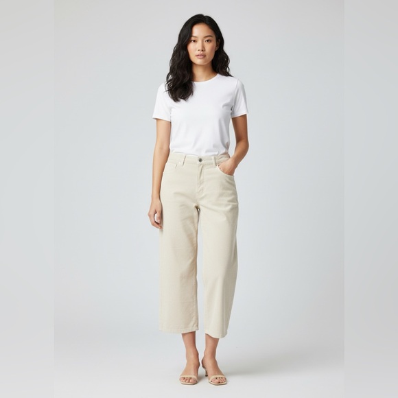 Free People Denim - NEW Free People Cream High Rise Women Jeans